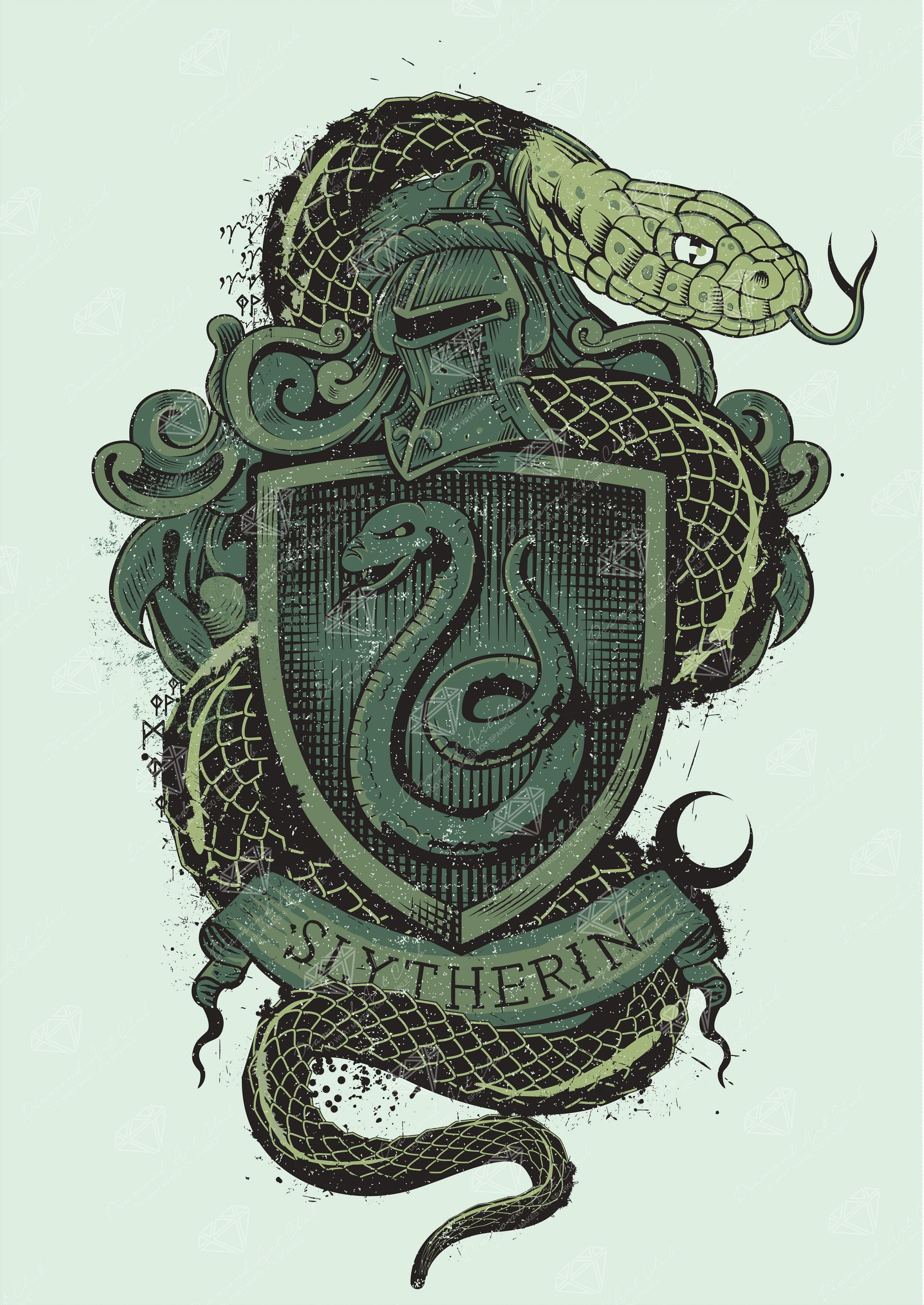 Slytherin crest